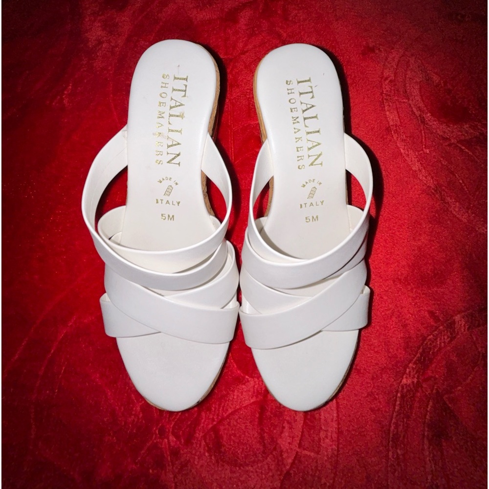Italian Shoemakers Wedge Sandals